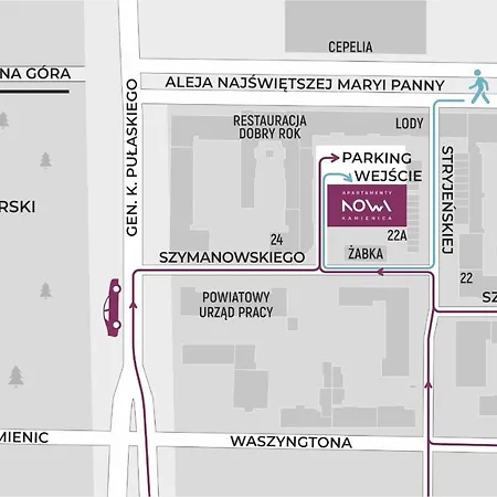 Nowa Kamienica Centrum Szymanowskiego 22a Апарт-готель 4*
